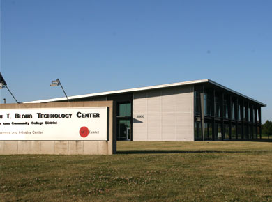 Blong Technology Center sign